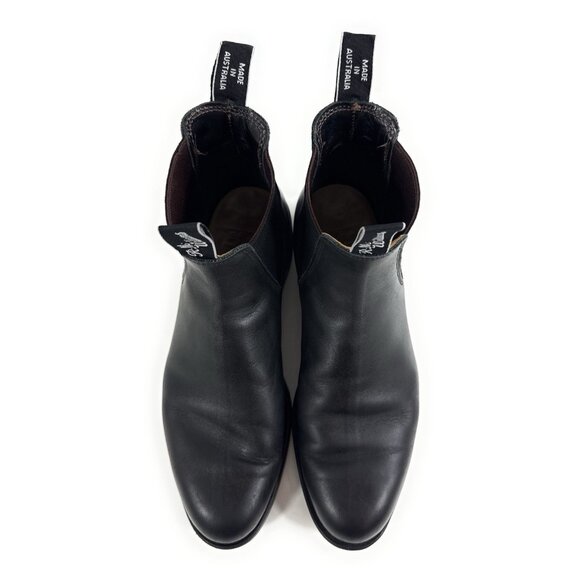 RM Williams Mens Comfort Chelsea Boots Size UK 11 G US 12 Black Rubber Sole - Picture 5 of 16